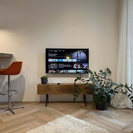 Bel Appartement Au Centre Du Vieux Жуаньї Екстер'єр фото